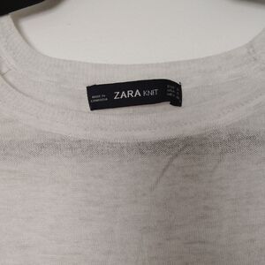 Zara Knit Cream Pullover